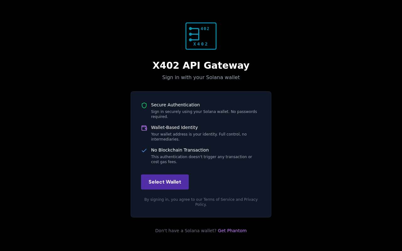 Gateway — the page as it looks right now